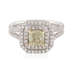 14KT White Gold 1.81ctw Diamond Ring