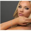 Image 6 : 14KT Rose Gold 2.70ctw Diamond Bangle Bracelet
