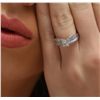 Image 5 : Silver 0.75ctw Diamond Ring