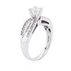 Image 6 : Silver 0.75ctw Diamond Ring