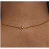 Image 6 : 18KT Yellow Gold 1.25ctw Diamond Pendant With Chain