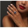 Image 5 : 14KT White Gold 3.94ctw Tanzanite and Diamond Ring