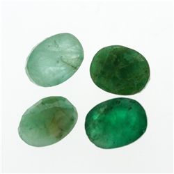 6.05cts. Oval Cut Natural Emerald Parcel