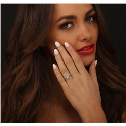 Platinum 2.70ctw Diamond Ring