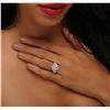 Image 5 : 14KT White Gold 2.39ctw Diamond Ring