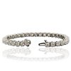 Image 3 : 14KT White Gold 9.92ctw Diamond Bracelet