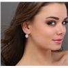 Image 6 : 14KT White Gold 2.31ctw Diamond Earrings