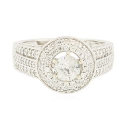 14KT White Gold 1.51ctw Diamond Ring