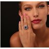 Image 1 : 14KT White Gold 2.80ct Tanzanite and Diamond Ring
