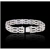 Image 7 : 14KT White Gold 0.58ctw Diamond Bracelet