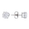 Image 4 : 14KT White Gold 1.74ctw Diamond Stud Earrings