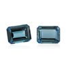 Image 1 : 60.23ctw. Natural Emerald Cut Blue Topaz Parcel