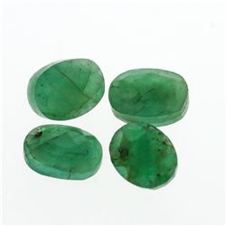 5.69cts. Oval Cut Natural Emerald Parcel