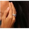 Image 5 : 14KT Two-Tone Gold 1.68ct Tanzanite and Diamond Ring
