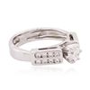 Image 4 : 14KT White Gold 0.75ctw Diamond Ring