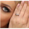 Image 5 : 14KT White Gold 0.75ctw Diamond Ring