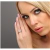 Image 6 : 14KT White Gold 0.75ctw Diamond Ring