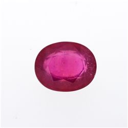 15.70ct. One Oval Cut Natural Ruby