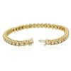 Image 6 : 14KT Yellow Gold 6.90ctw Diamond Bracelet
