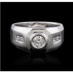 14KT White Gold 0.94ctw Diamond Ring