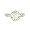 Image 3 : 14KT White Gold 2.16ctw Diamond Ring