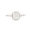 Image 3 : 14KT White Gold 1.22ctw Diamond Ring