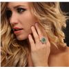 Image 5 : 14KT White Gold 4.68ct Emerald and Diamond Ring
