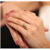 Image 3 : 14KT Yellow Gold 2.41ctw Diamond Unity Ring
