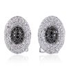 Image 1 : 14KT White Gold 1.01ctw Diamond Earrings