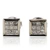 Image 1 : 14KT White Gold 0.73ctw Diamond Earrings