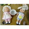 Image 1 : Campbells Soup Boy & Girl Chef Figure
