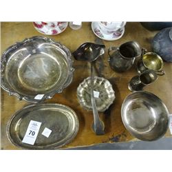 Silverplate Serving Tray Plus