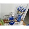 Image 1 : 2 Art Glass Vase w/Metal - 2 Times the Money - No Shipping