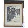 Image 1 : Framed Art "Ice Glare" By Burchfield