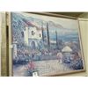 Image 1 : Framed Oil On Board "Mediterranean View"