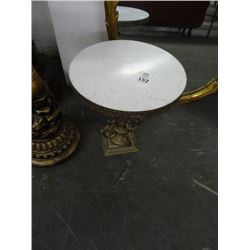 Small Cast Round Pedestal