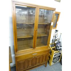 Contemporary Oak Hutch