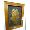Image 1 : Framed Aztec/Mayan Relief Bust