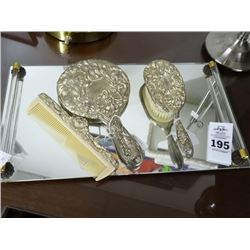 Ornate Vanity Set w/Mirror