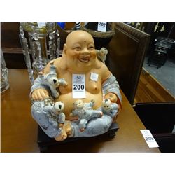 Buddha w/Babies On Stand