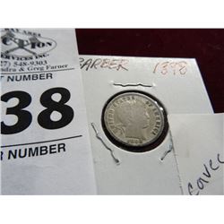 1898 Barber Dime