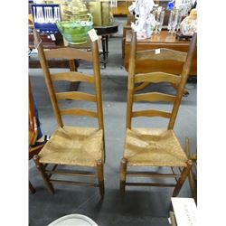 Ladder Back Chairs (2)