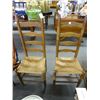 Image 1 : Ladder Back Chairs (2)
