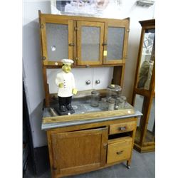 Hoosier Cabinet - Needs Work - Missing Pieces