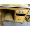 Image 2 : Hoosier Cabinet - Needs Work - Missing Pieces