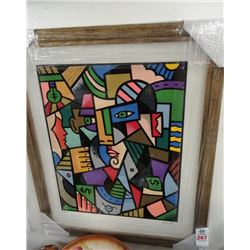 J. Rosa Artist Signed Litho "Money Man"