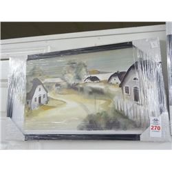 Carlos Severin "Cottage Lane" Poster