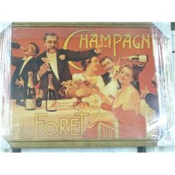 Cascade Valls "Champagne" Poster