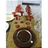 Image 1 : Art Glass Stems & Plates - No Shipping