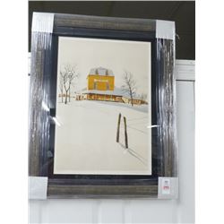 Artist Signed William Nelson Litho "Feed Mill"